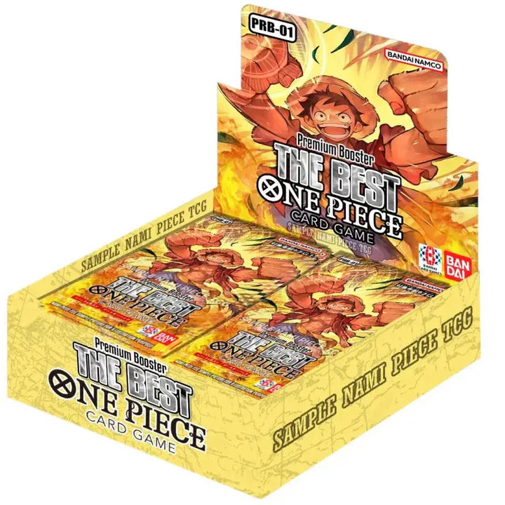 One Piece Card Game: PRB-01 The Best – Premium Booster Display
